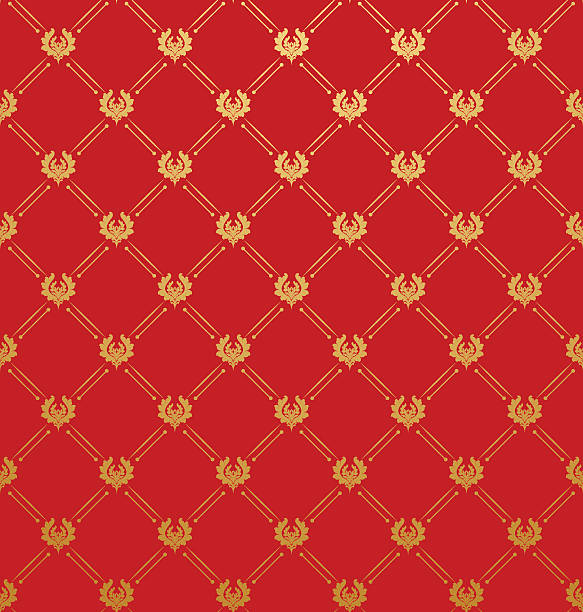 ilustrações, clipart, desenhos animados e ícones de fundo de papel de parede vermelho - silk textile red backgrounds