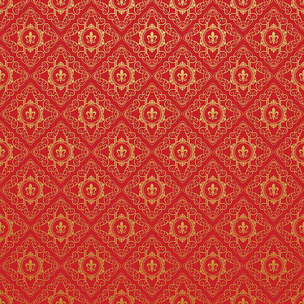 ilustrações, clipart, desenhos animados e ícones de fundo de papel de parede vermelho - silk textile red backgrounds