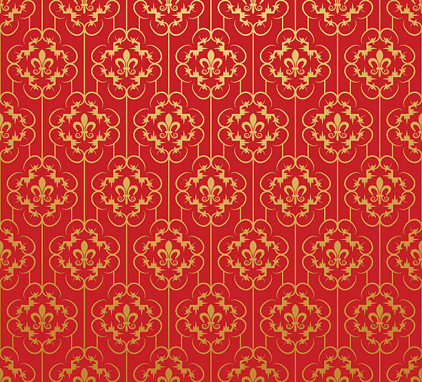 ilustrações, clipart, desenhos animados e ícones de fundo de papel de parede vermelho - silk textile red backgrounds