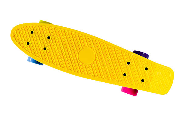 istock Top of skateboard on white background  470217596