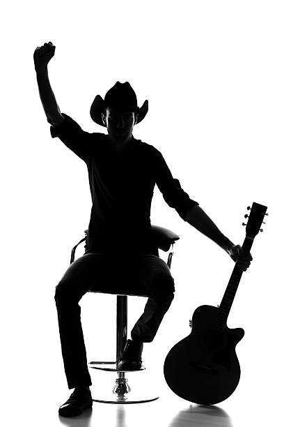 istock Country and western silhouette 470220391