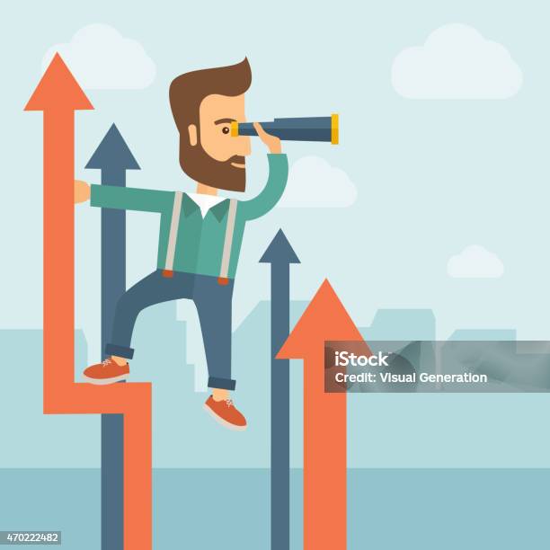 Successful Businessman Stock Illustration - Download Image Now - 2015, Adult, Adults Only