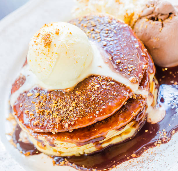 Icecream pancake