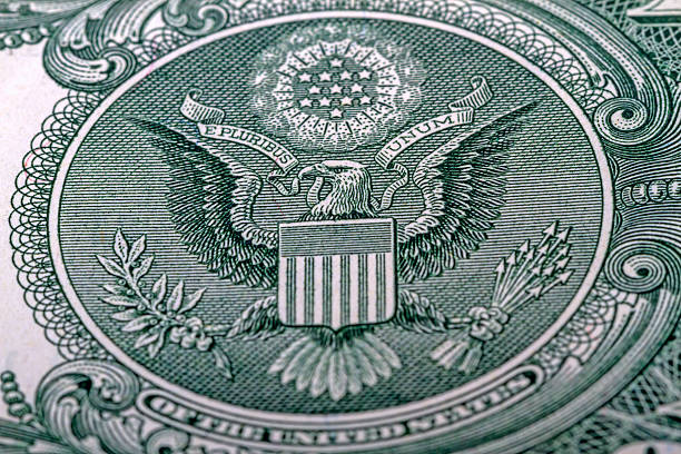 american eagle great seal - eagle american culture great seal usa stock illustrations