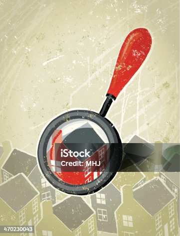 istock Magnifying Glass Searching for a Dream Home 470230043