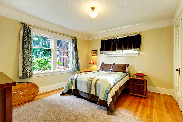 istock Refreshing furnished bedroom 470230611