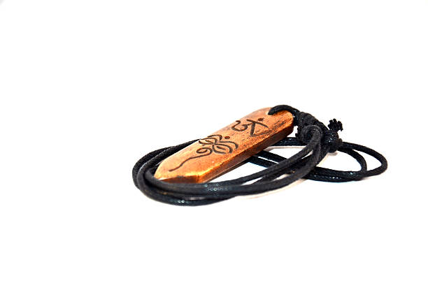 Necklace and pendant Amulet wisdom eyes Nepal Style