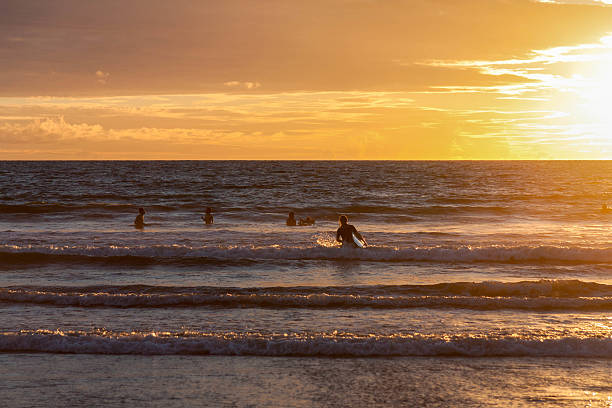istock sunset on the ocean and serfer 470232488
