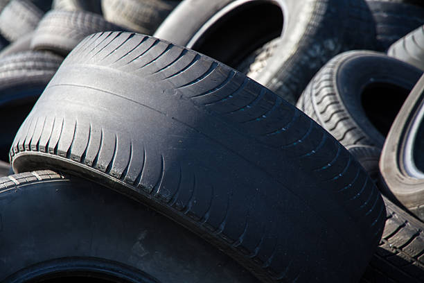 Old car tires - Old car tire