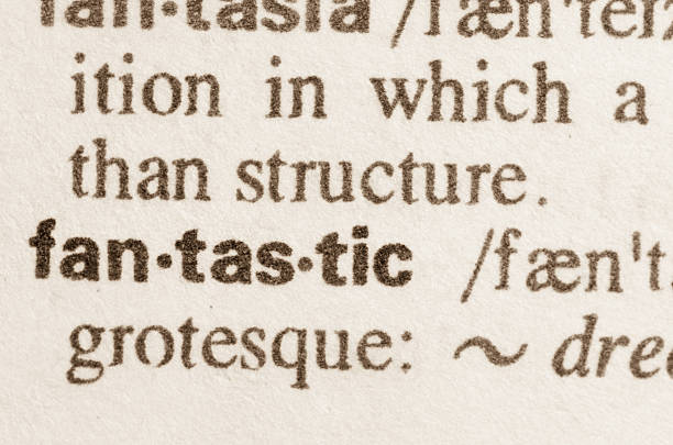 istock Dictionary definition of word fantastic 470241338