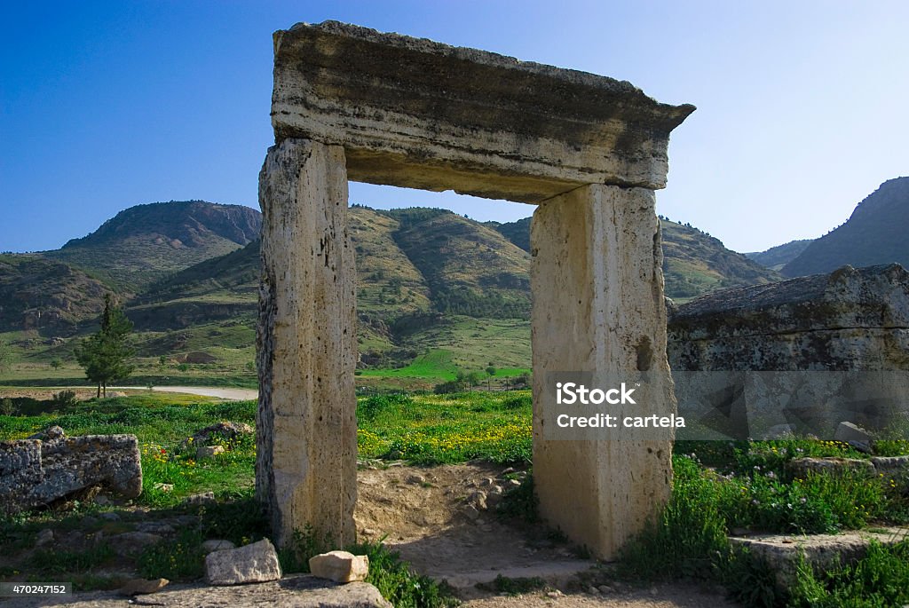 Hierapolis, Denizli Turkey 2015 Stock Photo