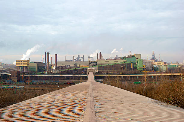 istock Steel factory 470249765