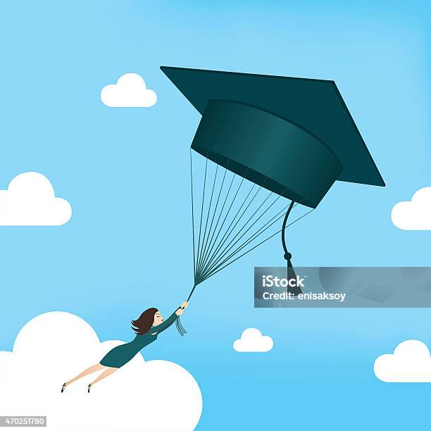 Ilustración de Graduación y más Vectores Libres de Derechos de Universidad - Universidad, Graduación, Estilos de vida