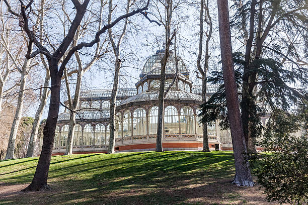 istock crystal palace in Madrid, Spain 470256066