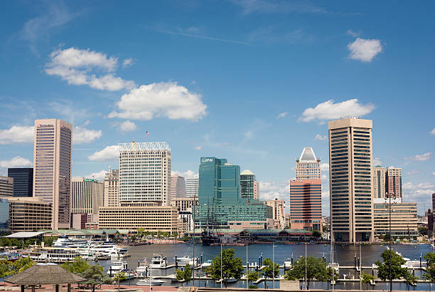 istock Inner Harbor of Baltimore, MD seen from Federal Hill Park 470256096