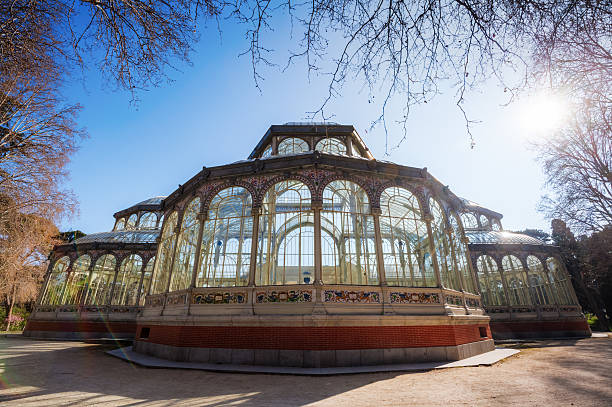 istock crystal palace in Madrid, Spain 470256112