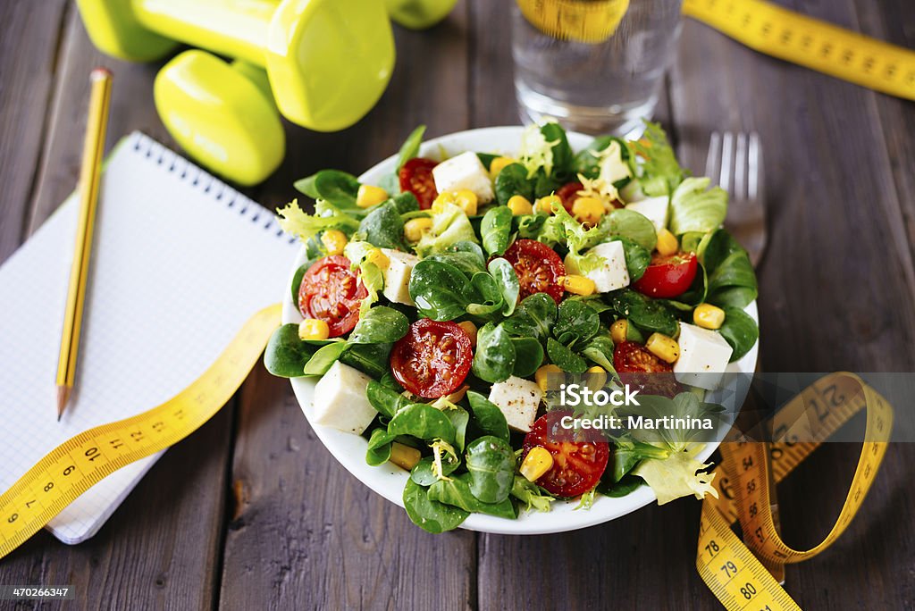 Gesunde fitness-Salat - Lizenzfrei Gesunde Ernährung Stock-Foto