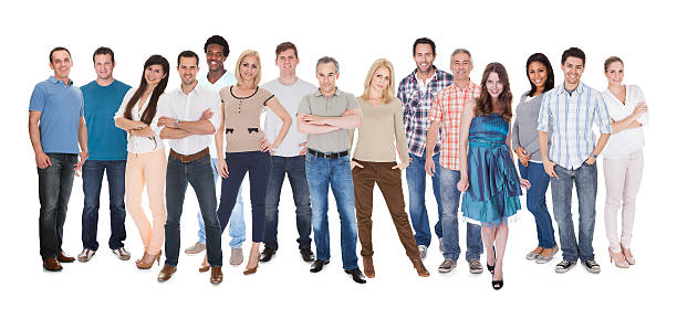 istock Group Of People Dressed In Casual 470268342