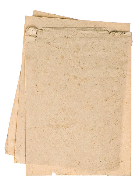 istock Used look paper sheets. Textured book pages 470271084