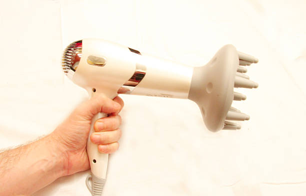 istock Hairdryer isolated on the white baclground 470276276