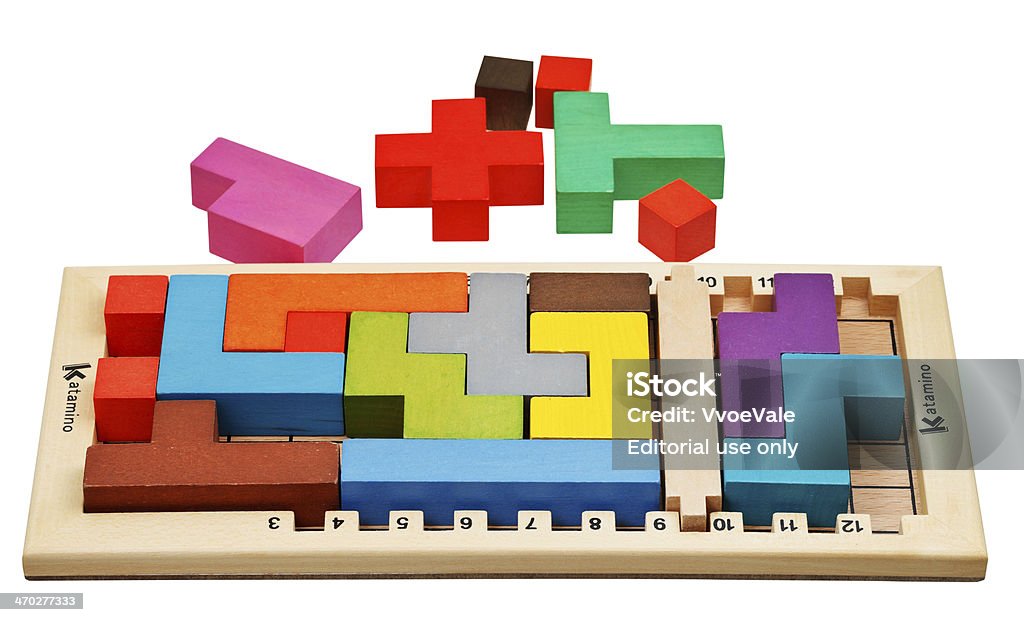 Katamino Puzzle Board Game Stock Photo - Download Image Now - Aperture,  Arrangement, Arranging - iStock