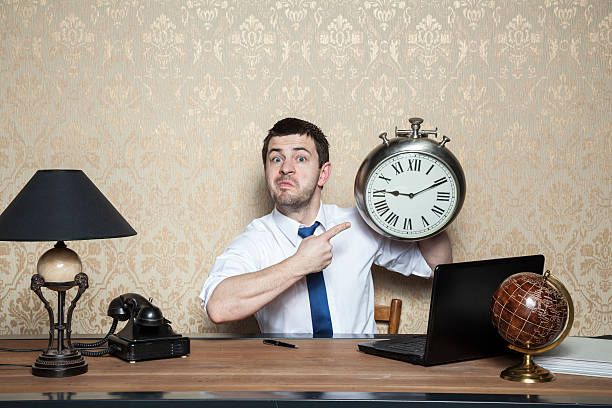 istock angry businessman late again 470281810