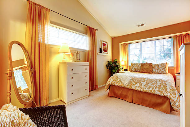 istock Genle warm colors bedroom 470284203