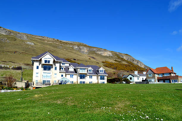 istock Llandudno West shore view of Great Orme 470286048