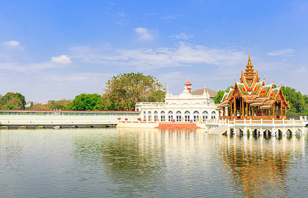 istock nice view of public palace in Thailand 470286374