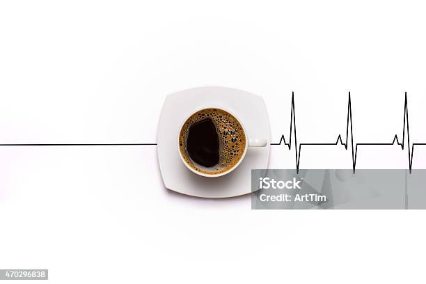Awakening Coffee Cup Stock Photo - Download Image Now - Caffeine, 2015, Circle
