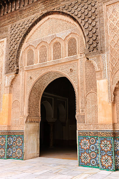 istock Inside of Madressa Ali Ben Youssef Marrakech Morocco 470300895
