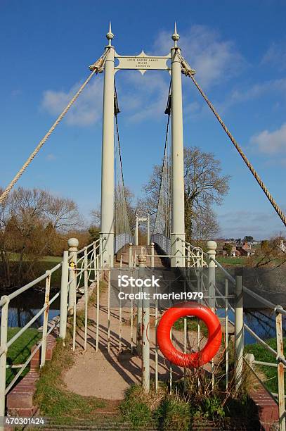 Bridge Over The River Wye Stock Photo - Download Image Now - 2015, Bridge - Built Structure, Herefordshire