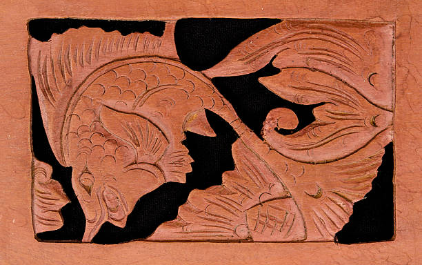 istock Asian wood carving 470303854
