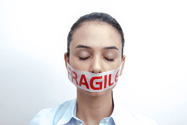 istock Fragile Businesswoman 470306102