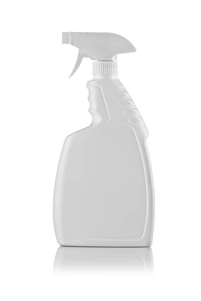 istock Detergent cleaning spray bottle against white background 470310390