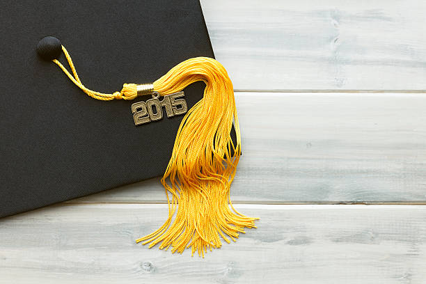 istock Black and Gold 2015 Graduation 470310656