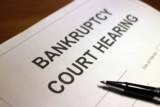istock Bankruptcy Court Hearing Form 470311464