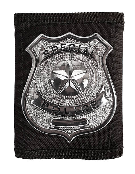 istock Special police badge 470314826