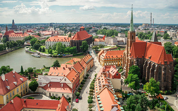 istock old Wroclaw cityscape, Poland 470314906