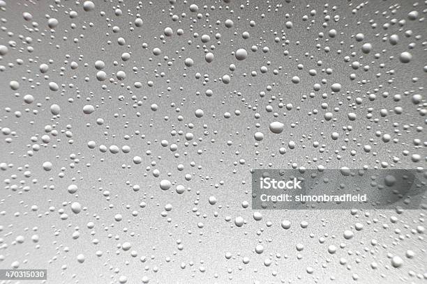 Water Droplets On Shower Screen Stock Photo - Download Image Now - 2015, Close-up, Condensation
