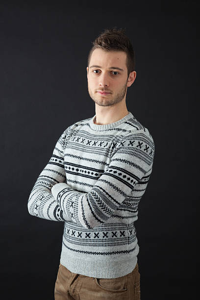 istock Handsome men doing different expressions in different sets of clothes 470318494