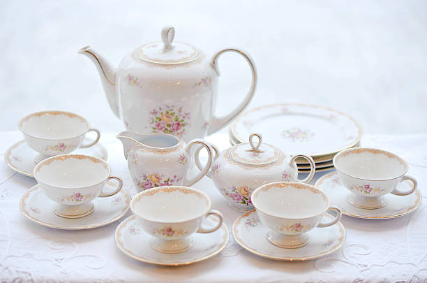 istock Set of beautiful crockery 470322312