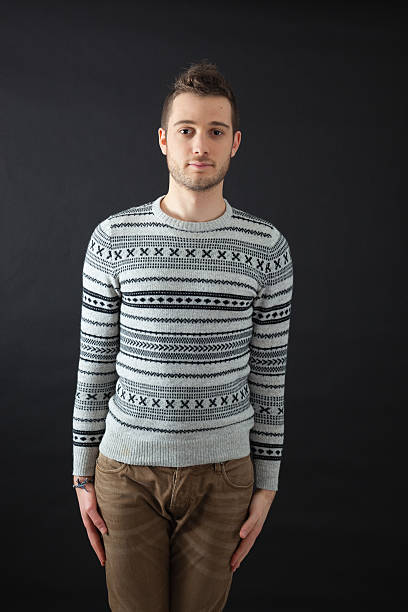 istock Handsome men doing different expressions in different sets of clothes 470325480