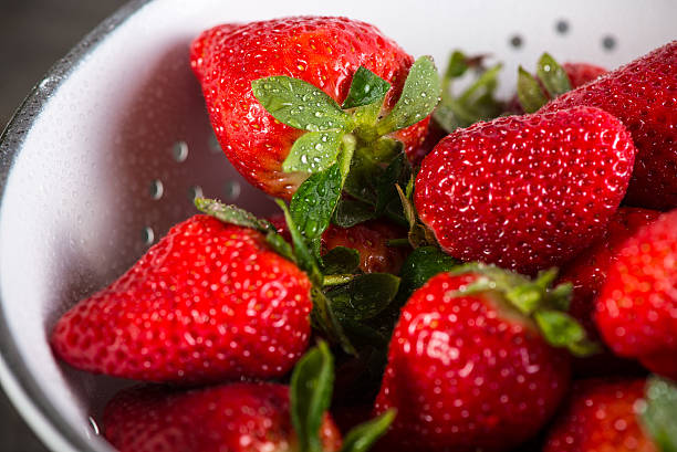 istock Fresh ripe sweet strawberries, just clean still wet 470325826
