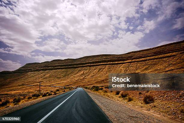 Views Of The Desert And Mountains In Morocco Stock Photo - Download Image Now - 2015, Adventure, Africa