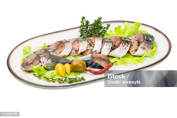 Mackerels Stock Photo - Download Image Now - Backgrounds, Cooking, Crockery