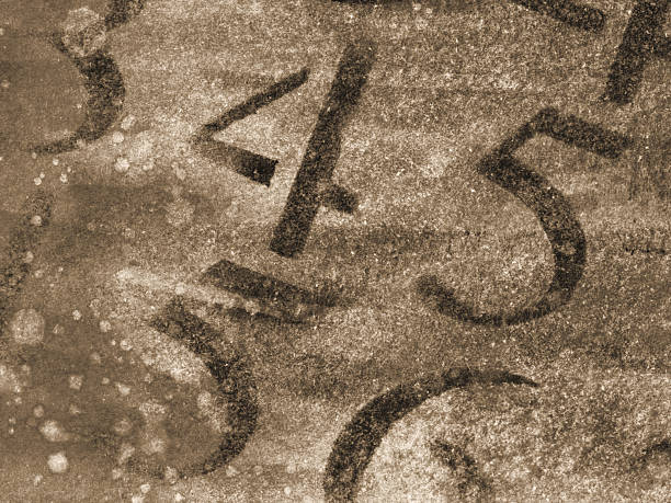 Antiqued background handpainted in sepia tones