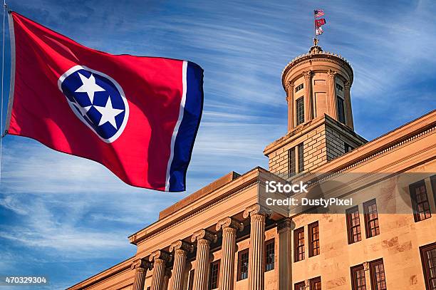 Tennessee State Capitol - Fotografie stock e altre immagini di Tennessee - Tennessee, Nashville, Sede dell'assemblea legislativa di stato