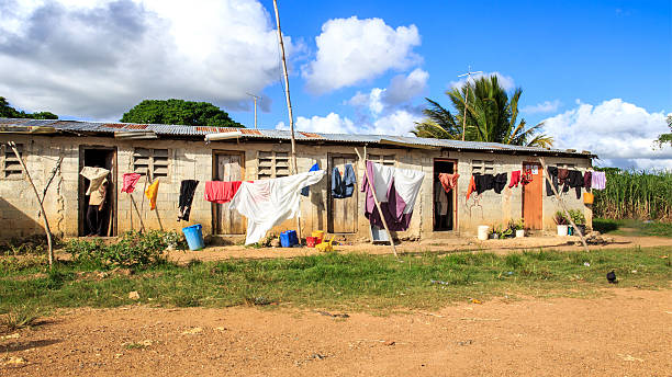 istock Haitian refugee camp in Dominican Republic 470331600