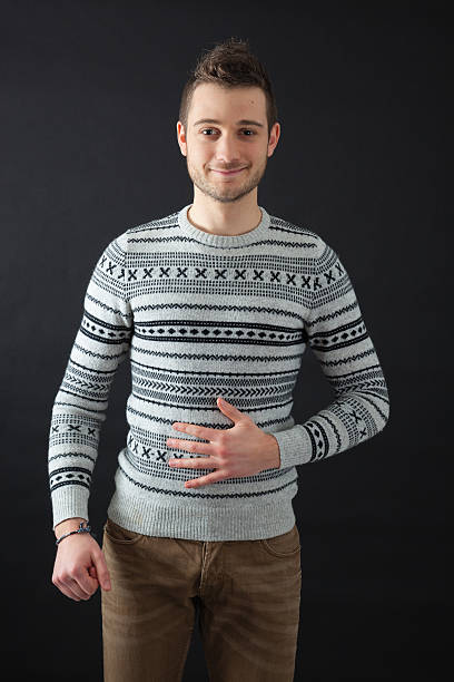 istock Handsome men doing different expressions in different sets of clothes 470332776